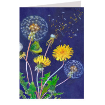 Make a Wish Beautiful Dandelion Card ~ England